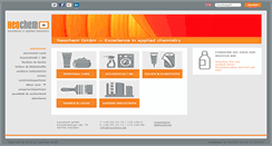 Desktop Screenshot of neochem.de